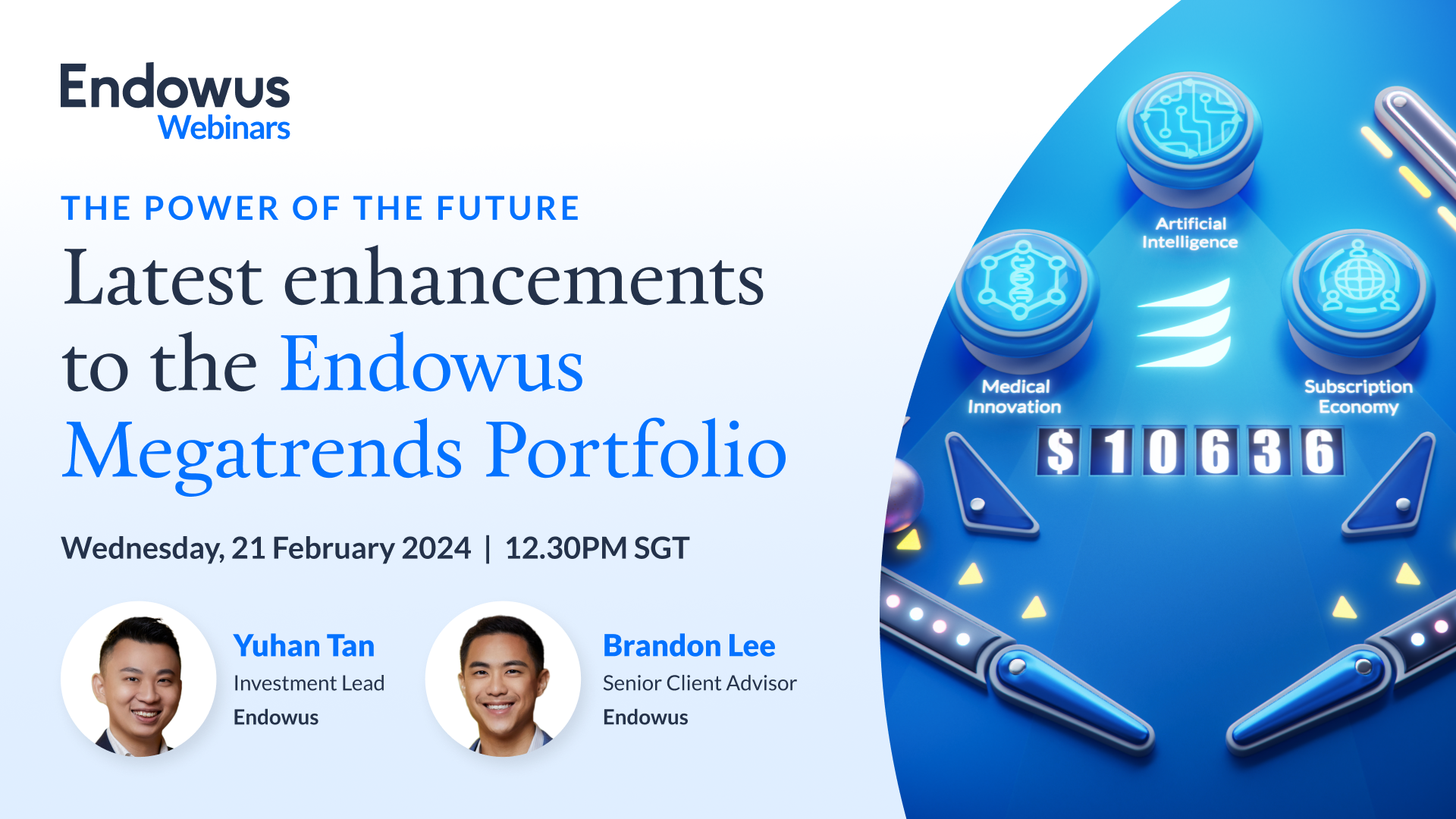 The power of the future: Latest enhancements to the Endowus Megatrends Portfolio